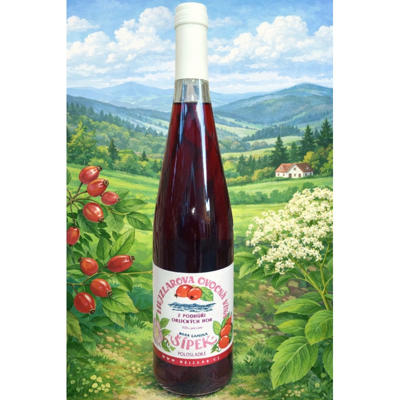 Rosehip wine