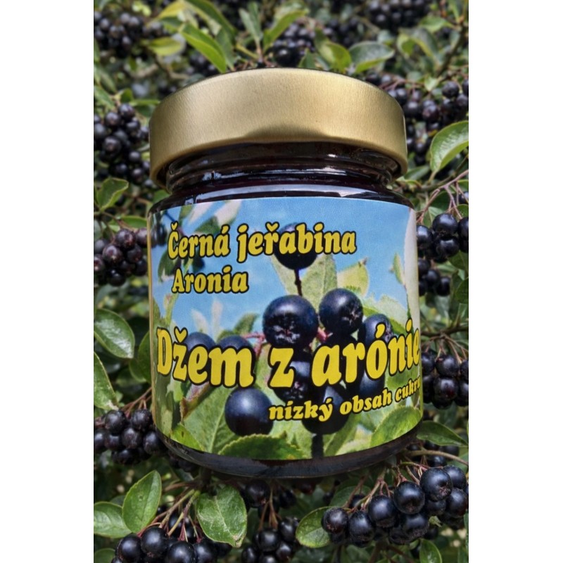 Džem černá jeřabina (arónie)