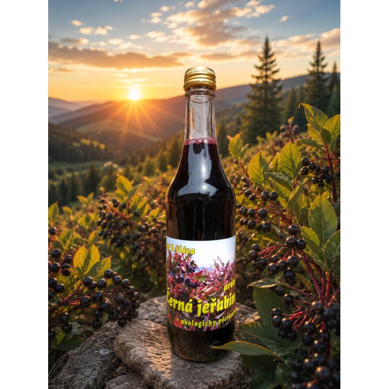 Black chokeberry  juice - 0.5 l