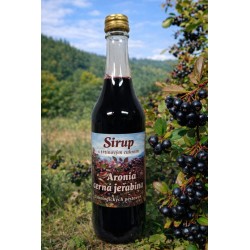 Black chokeberry beverage...